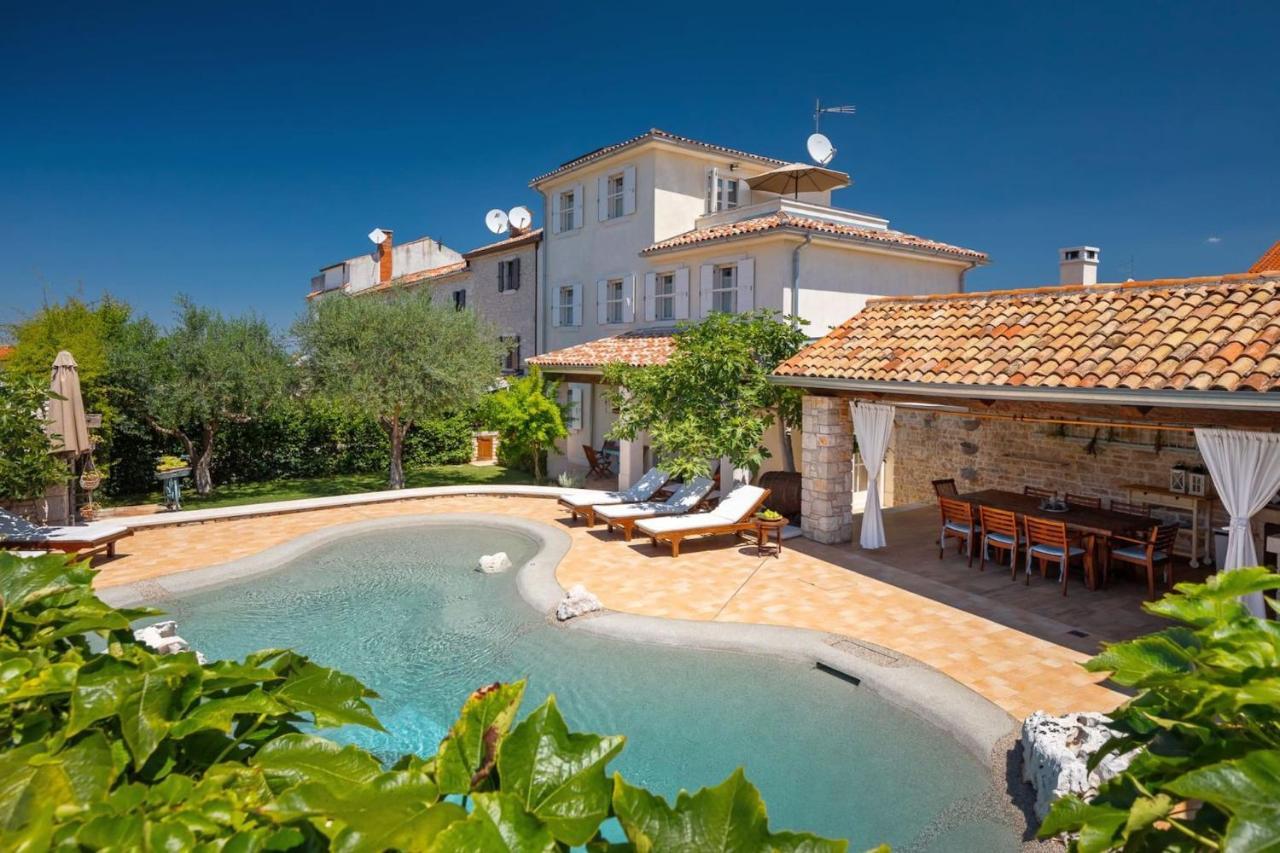 Cepljani Family Villa Elizabeta With Pool In Umag מראה חיצוני תמונה